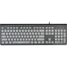 Клавиатура Oklick 480M (черный/серый)