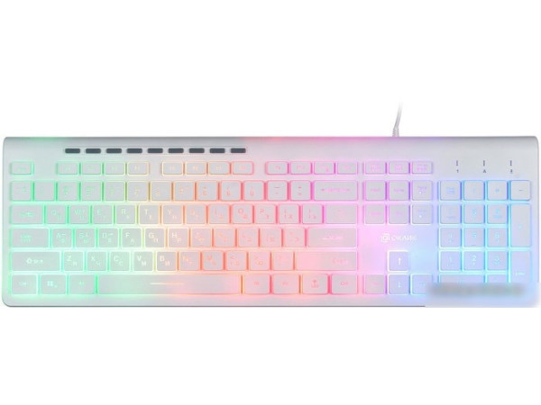Клавиатура Oklick 490ML (белый)