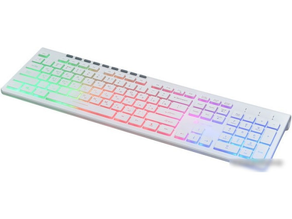 Клавиатура Oklick 490ML (белый)