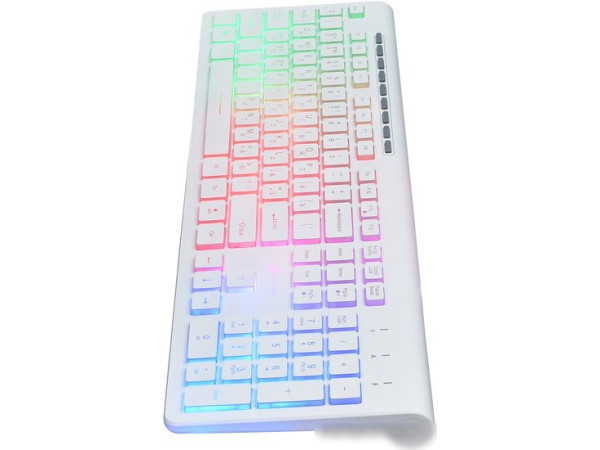 Клавиатура Oklick 490ML (белый)