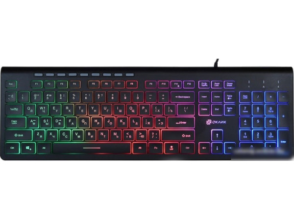Клавиатура Oklick 490ML (черный)