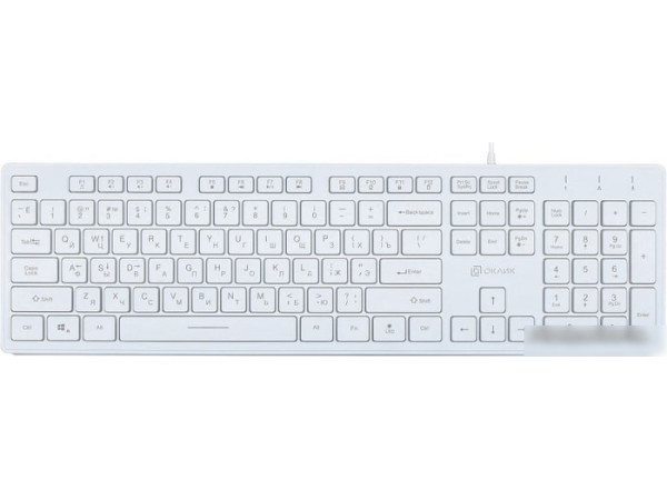 Клавиатура Oklick 550ML (белый)
