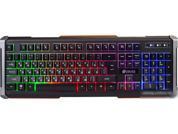 Клавиатура Oklick 710G Black Death