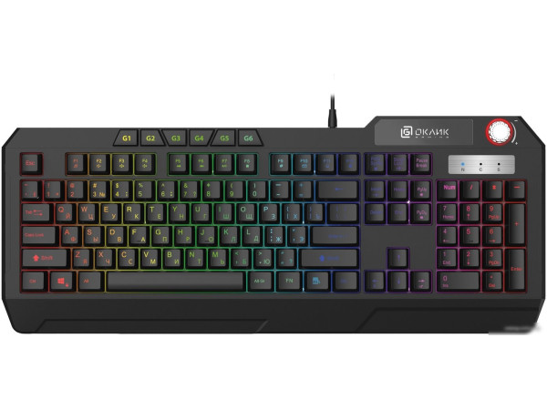 Клавиатура Oklick 715G (черный)