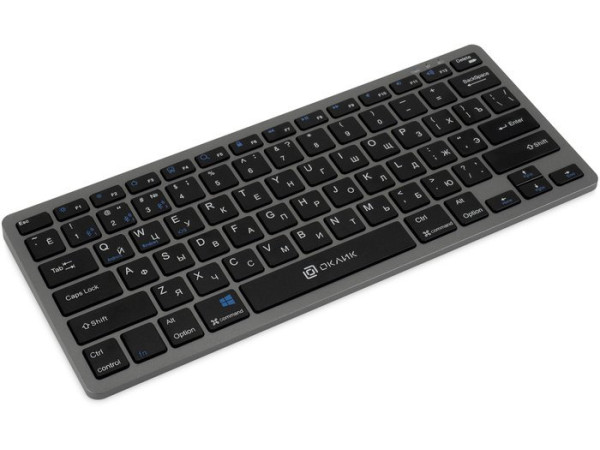 Клавиатура Oklick 835S (серый/черный)