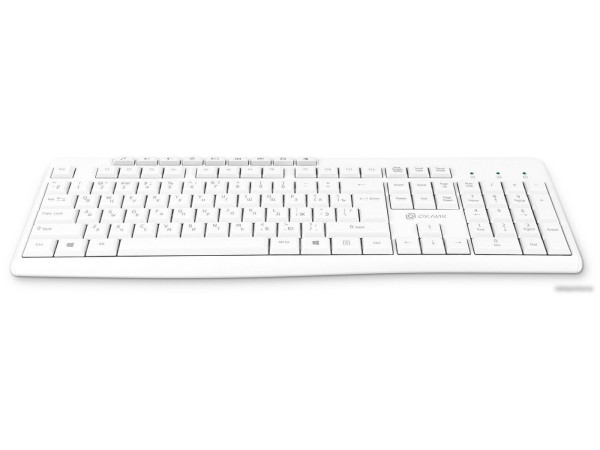 Клавиатура Oklick K225W (белый)