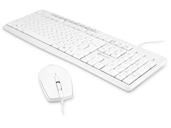 Офисный набор Oklick S650 (белый)