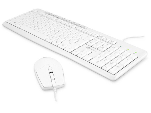 Офисный набор Oklick S650 (белый)