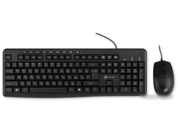 Офисный набор Oklick S650 (черный)