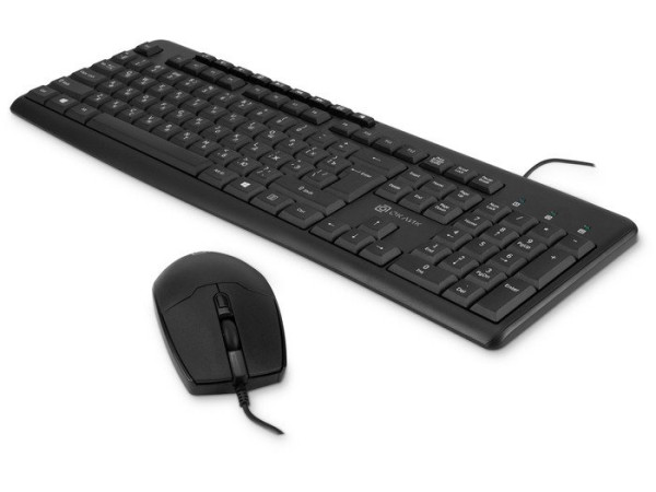 Офисный набор Oklick S650 (черный)