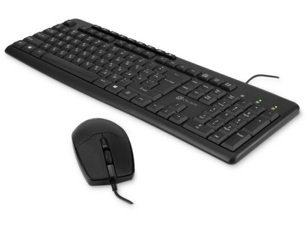 Офисный набор Oklick S650 (черный)