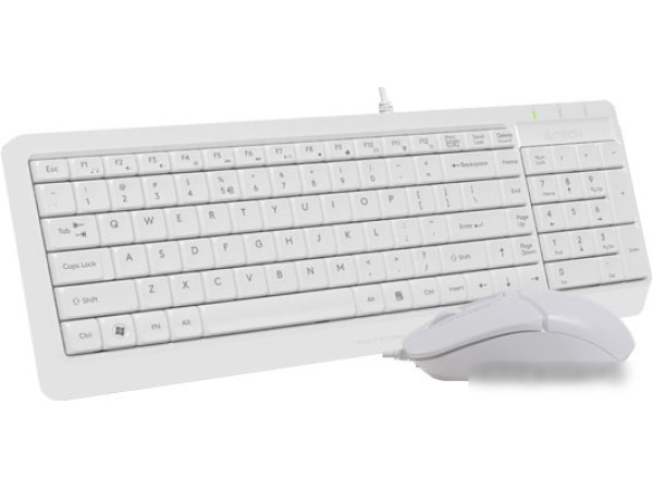 Клавиатура + мышь A4Tech Fstyler F1512 (белый)