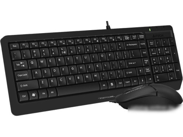 Клавиатура + мышь A4Tech Fstyler F1512 (черный)