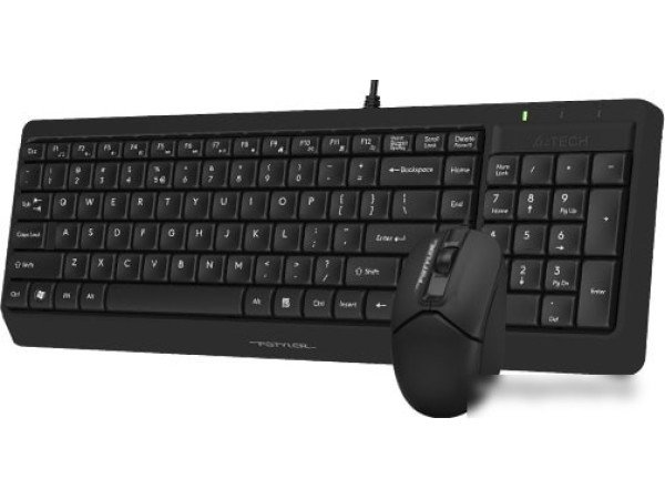 Клавиатура + мышь A4Tech Fstyler F1512 (черный)