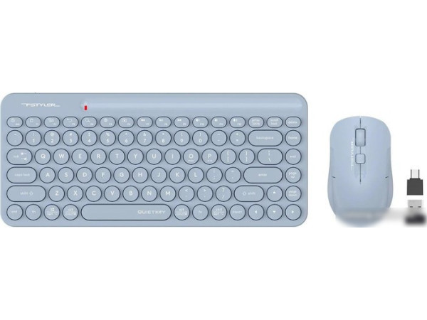 Офисный набор A4Tech Fstyler FG3200 Air (синий)