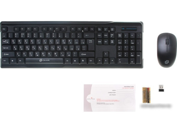 Мышь + клавиатура Oklick 230M