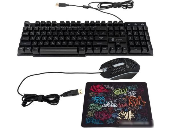 Игровой набор Oklick 400GMK