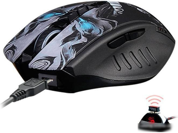 Игровая мышь A4Tech Bloody R80 Plus (Skull)