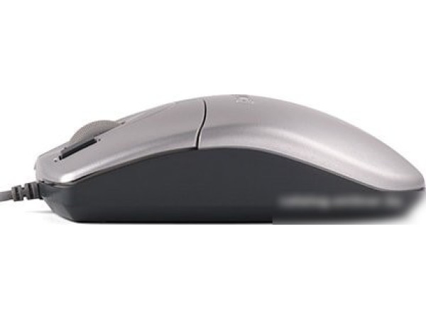 Мышь A4Tech OP-620D (серебристый)