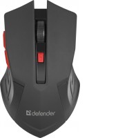 Мышь Defender Accura MM-275 (черный/красный)