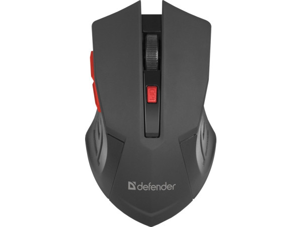 Мышь Defender Accura MM-275 (черный/красный)