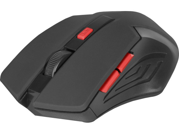 Мышь Defender Accura MM-275 (черный/красный)