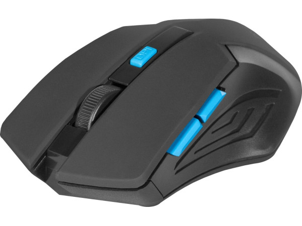 Мышь Defender Accura MM-275 (черный/синий)