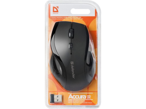 Мышь Defender Accura MM-295 (черный)