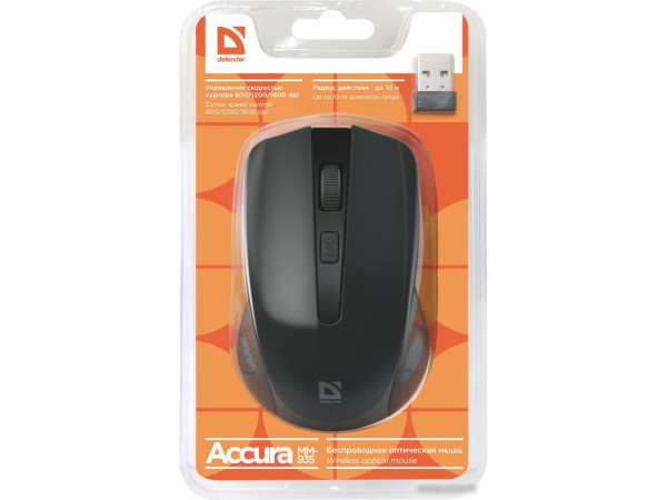 Мышь Defender Accura MM-935 (черный)