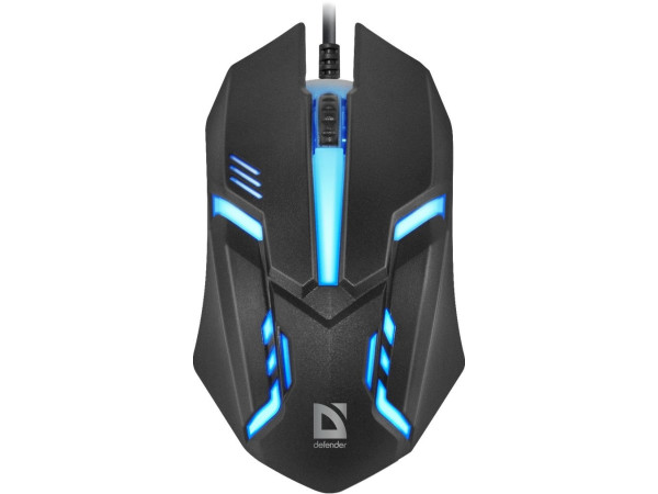 Мышь Defender Cyber MB-560L (черный)