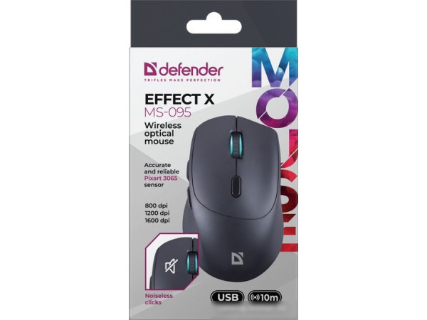 Игровая мышь Defender Effect X MS-095