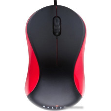 Мышь Oklick 115S (черный/красный)
