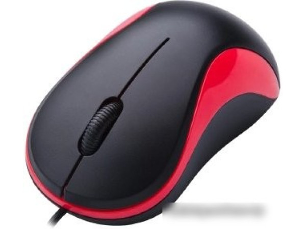 Мышь Oklick 115S (черный/красный)