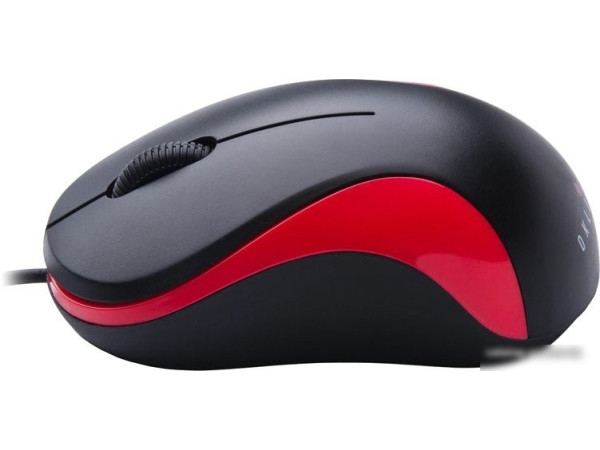 Мышь Oklick 115S (черный/красный)