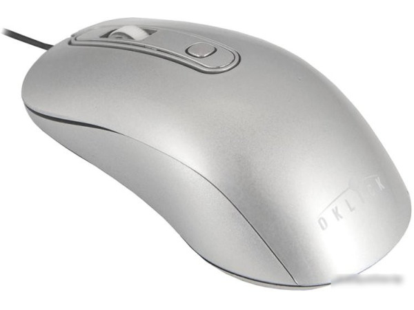 Мышь Oklick 155M (серебристый)
