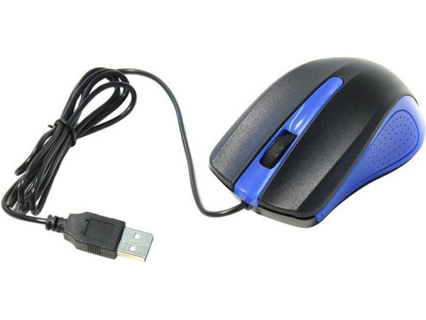Мышь Oklick 225M Black/Blue (288233)