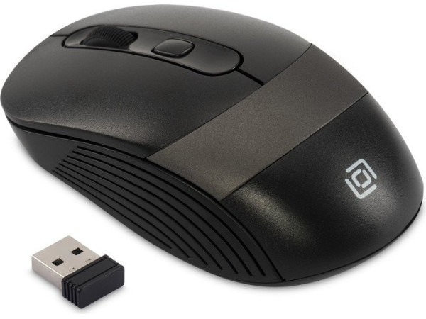 Мышь Oklick 310MW (черный/серый)