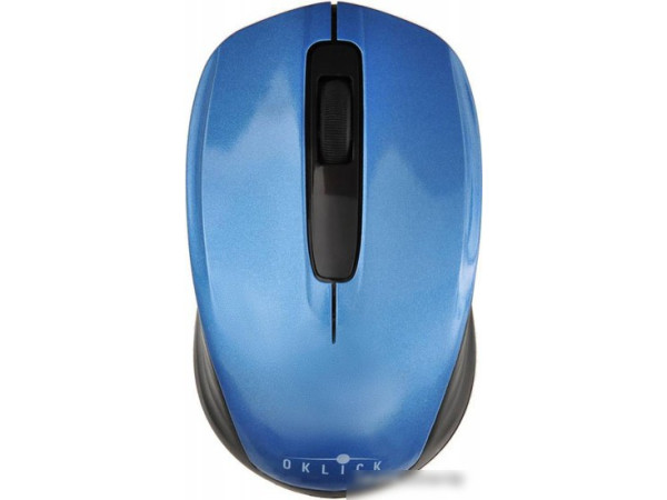 Мышь Oklick 475MW (голубой) [945833]