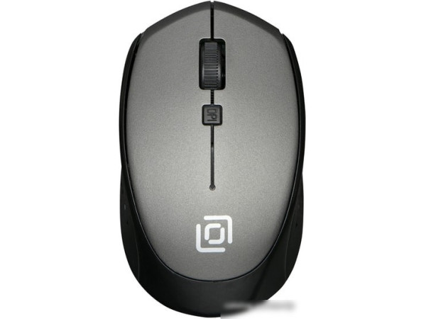 Мышь Oklick 488MW (черный/серый)