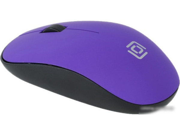 Мышь Oklick 515MW (черный/фиолетовый)