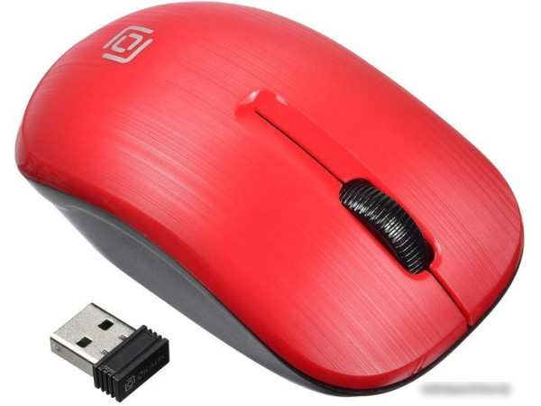 Мышь Oklick 525MW (красный)