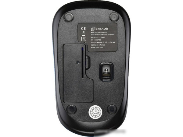 Мышь Oklick 525MW (синий)