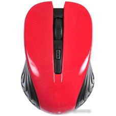 Мышь Oklick 545MW (черный/красный) [368631]