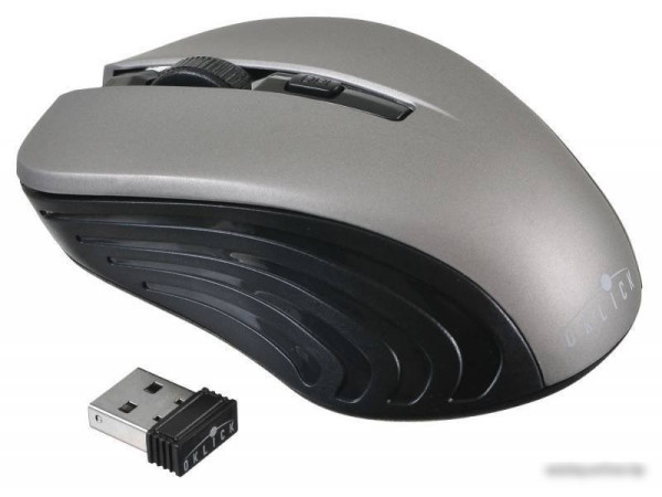 Мышь Oklick 545MW (черный/серый) [368629]