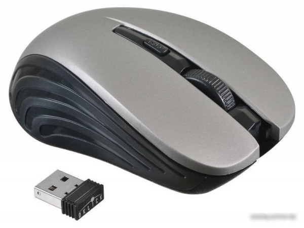 Мышь Oklick 545MW (черный/серый) [368629]