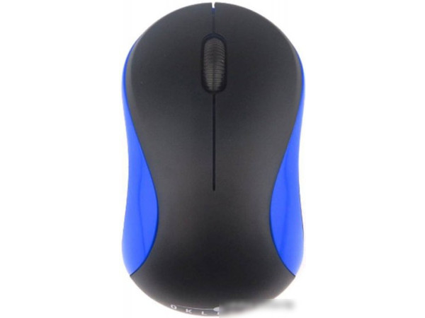 Мышь Oklick 605SW (черный/синий) [384109]