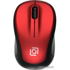Мышь Oklick 665MW (черный/красный)