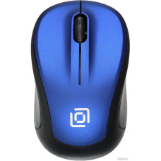 Мышь Oklick 665MW (черный/синий)
