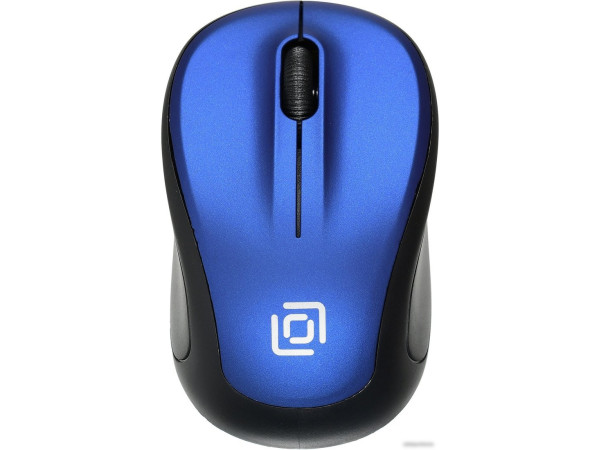 Мышь Oklick 665MW (черный/синий)