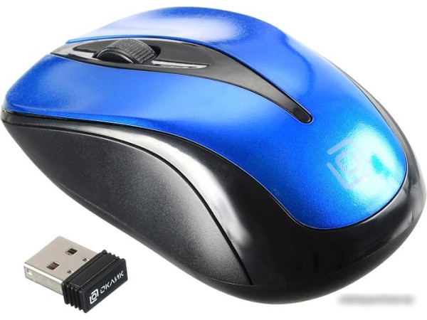 Мышь Oklick 675MW (синий)